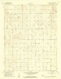 Garden City SW 1960 topographic map thumbnail