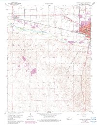Garden City West 1960 topographic map thumbnail