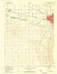 Garden City West 1960 topographic map thumbnail