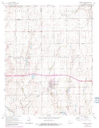 Garden Plain 1965 topographic map thumbnail
