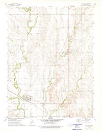 Gaylord 1973 topographic map thumbnail