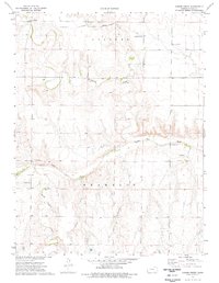 Gibson Creek 1974 topographic map thumbnail