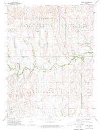 Glade SE 1972 topographic map thumbnail