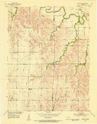 Glasco SW 1952 topographic map thumbnail