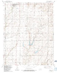 Goessel 1989 topographic map thumbnail