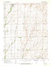 Goessel 1965 topographic map thumbnail
