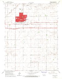 Goodland 1966 topographic map thumbnail