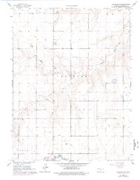 Goodland NW 1966 topographic map thumbnail