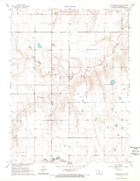 Goodland NW 1966 topographic map thumbnail