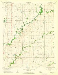 Gordon 1961 topographic map thumbnail