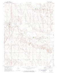 Gove 1972 topographic map thumbnail