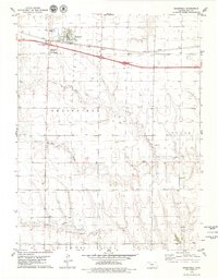 Grainfield 1979 topographic map thumbnail