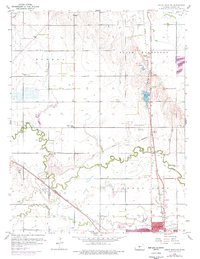 Great Bend NE 1959 topographic map thumbnail