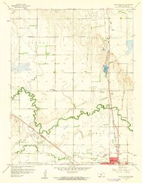 Great Bend NE 1959 topographic map thumbnail
