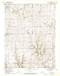 Greenleaf SE 1968 topographic map thumbnail