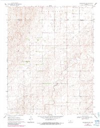 Greensburg NW 1969 topographic map thumbnail