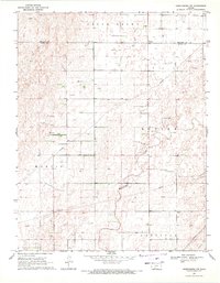 Greensburg NW 1969 topographic map thumbnail