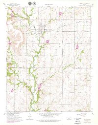 Grenola 1962 topographic map thumbnail