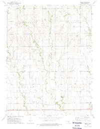 Gretna 1973 topographic map thumbnail
