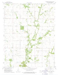 Grindstone Creek 1973 topographic map thumbnail