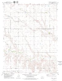 Grinnell NE 1979 topographic map thumbnail