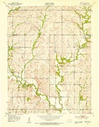 Grove 1952 topographic map preview