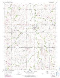 Gypsum 1955 topographic map thumbnail