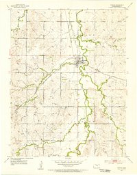 Gypsum 1955 topographic map thumbnail