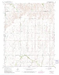 Gypsum SE 1964 topographic map thumbnail