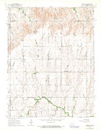 Gypsum SE 1964 topographic map thumbnail