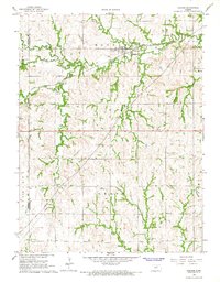 Haddam 1966 topographic map thumbnail