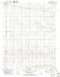 Halford 1979 topographic map thumbnail