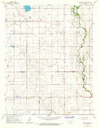 Halstead NW 1965 topographic map preview