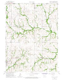 Hanover East 1966 topographic map thumbnail