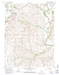 Hanover SW 1966 topographic map thumbnail