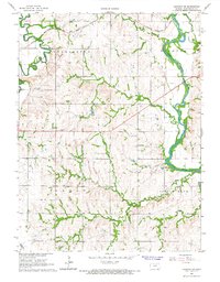 Hanover SW 1966 topographic map thumbnail