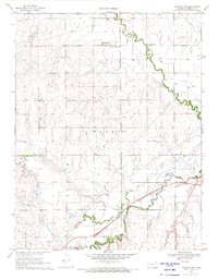 Hanston NW 1970 topographic map thumbnail
