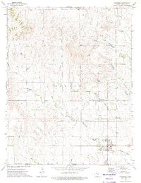 Hardtner 1973 topographic map thumbnail