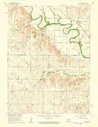 Harlan 1961 topographic map thumbnail