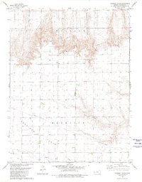 Harrison Flats 1979 topographic map thumbnail