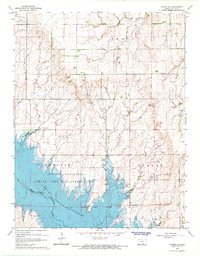 Haven SE 1965 topographic map thumbnail