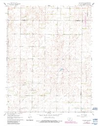 Haviland NE 1968 topographic map thumbnail
