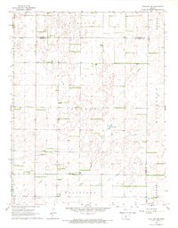 Haviland NE 1968 topographic map thumbnail