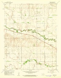 Heizer 1960 topographic map thumbnail