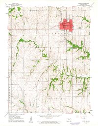 Hiawatha 1961 topographic map thumbnail