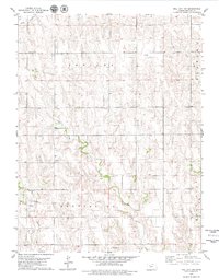 Hill City NW 1979 topographic map thumbnail