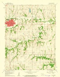 Holton 1960 topographic map thumbnail