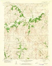 Holton SE 1960 topographic map thumbnail
