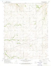 Homestead 1973 topographic map thumbnail