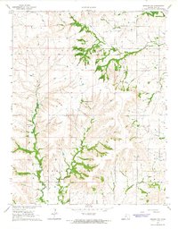Howard NW 1964 topographic map thumbnail